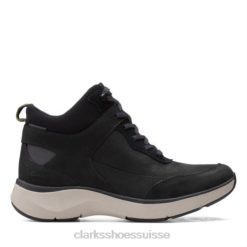 clarks noir combi wave 20 mi unisexe N6R8B4097 Clarks combi noire