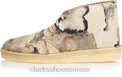 clarks originals bottes homme désert charbon Hommes N6R8B874 Clarks