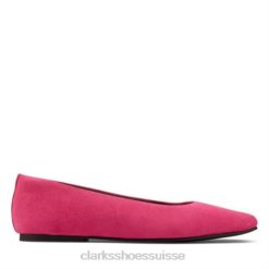 clarks pure ballet2 en daim rose femmes N6R8B3944 Clarks daim rose