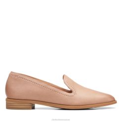 Clarks Pure Hall Cuir praliné Cuir praliné femmes N6R8B6098 Clarks cuir praliné