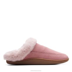 clarks rose daim pilton home rose daim unisexe N6R8B5169 Clarks daim rose
