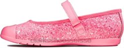 clarks rose rose synthétique rose synthétique garçon fille danse tap t ballerines enfant enfants N6R8B1169 Clarks synthétique rose