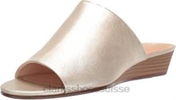 Clarks - Sandales Mena Rose en cuir métallisé pour femme femmes N6R8B1089 Clarks cuir métallisé