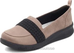 Clarks Sillian 2.0 Zest Mocassin pour femme étain 8,5 m femmes N6R8B346 Clarks