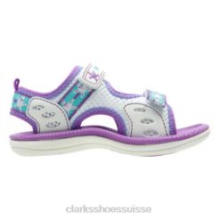 clarks star games fst f fit textile blanc enfants N6R8B4762 Clarks textile blanc