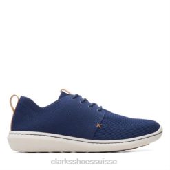 clarks step urban mix bleu marine Hommes N6R8B4432 Clarks marine