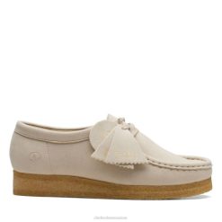 Clarks synthétique blanc cassé wallabee synthétique blanc cassé unisexe N6R8B5177 Clarks synthétique blanc cassé