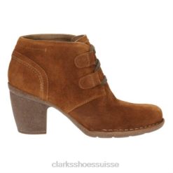 Clarks Tan Carleta Lyon unisexe N6R8B4241 Clarks bronzer