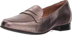 Clarks Un Blush Go Pebble Cuir Métallisé Femme femmes N6R8B1179 Clarks