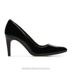 Clarks vernis noir Laina Rae unisexe N6R8B4059 Clarks vernis noir