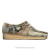 clarks wallabee camouflage blanc cassé femmes N6R8B3962 Clarks camouflage blanc cassé