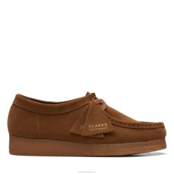 clarks wallabee en daim cola femmes N6R8B3164 Clarks daim cola