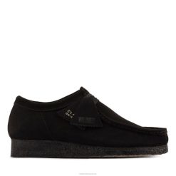 clarks wallabee en daim noir femmes N6R8B3139 Clarks Suède noir