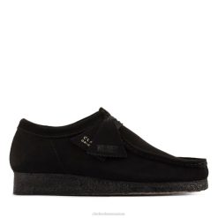 Clarks Wallabee en daim noir femmes N6R8B5136 Clarks Suède noir