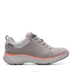 combi clarks wave 20 dentelle grise femmes N6R8B3400 Clarks combi gris