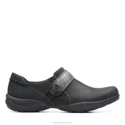 combinaison noire clarks combinaison noire à pois roseville femmes N6R8B6321 Clarks combinaison noire