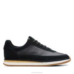 combinaison noire Clarks Craft Run Lace combinaison noire Hommes N6R8B6723 Clarks combinaison noire
