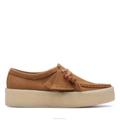 coupe wallabee en nubuck beige clarks femmes N6R8B3172 Clarks nubuck beige