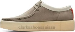coupe wallabee originale pour hommes fabriquée au vietnam (nouveau 2022) nubuck gris clarks Hommes N6R8B845 Clarks