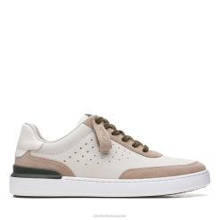 court lite tor off white combi clarks off white combi Hommes N6R8B5591 Clarks combi blanc cassé