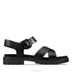 cuir noir bracelet orinoco clarks cuir noir femmes N6R8B5219 Clarks Cuir noir