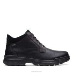 cuir noir rockie 2 up gore-tex clarks en cuir noir unisexe N6R8B5668 Clarks Cuir noir
