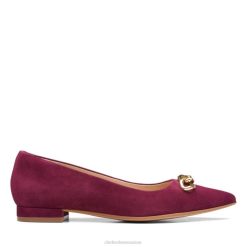 daim merlot clarks laina 15 garniture daim merlot unisexe N6R8B6144 Clarks daim merlot