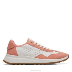 Dash Lite Lace corail/blanc Clarks corail/blanc femmes N6R8B5199 Clarks corail/blanc