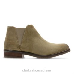 demi beat clarks daim sable unisexe N6R8B4111 Clarks daim sable