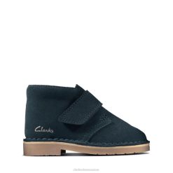 desert boot 2 enfant en daim bleu marine clarks en daim bleu marine enfants N6R8B5798 Clarks daim bleu marine