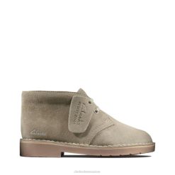 desert boot 2 enfant en daim sable clarks en daim sable enfants N6R8B5796 Clarks daim sable