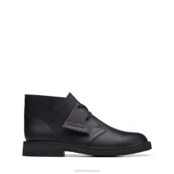 desert boot en cuir noir clarks en cuir noir plus ancien enfants N6R8B5924 Clarks Cuir noir