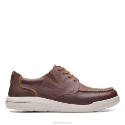 driftway low cuir beige foncé clarks cuir beige foncé Hommes N6R8B6781 Clarks cuir beige foncé
