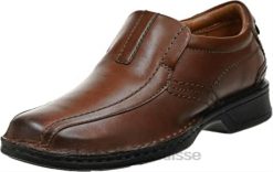 Escalade Step pour hommes en cuir marron Clarks en cuir marron Hommes N6R8B2431 Clarks cuir marron