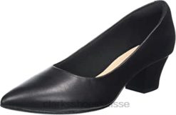 escarpin teresa step noir clarks pour femme femmes N6R8B2088 Clarks Cuir noir