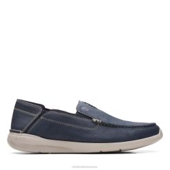 gorwstep nubuck bleu marine nubuck clarks Hommes N6R8B6830 Clarks nubuck bleu marine
