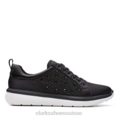 intérêt noir clarks ezera ave femmes N6R8B3976 Clarks intérêt noir