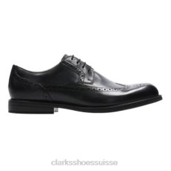 limite de beckfield de clarks noirs Hommes N6R8B4499 Clarks noir