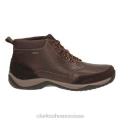 mahoga ny clarks baystone top gtx Hommes N6R8B4376 Clarks acajou