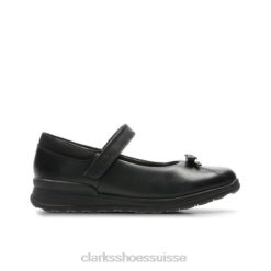 mariel wish inf e fit clarks cuir noir unisexe N6R8B4743 Clarks Cuir noir