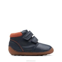 marine clarks ti ny play enfant en bas âge marine unisexe N6R8B5920 Clarks marine