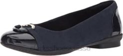 marine nouveau noir nvy brevet lthr combi clarks femmes neenah vine ballerines femmes N6R8B1091 Clarks marine nouveau noir nvy brevet lthr combi
