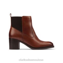 mascarpone2 lo clarks cuir marron foncé unisexe N6R8B4213 Clarks cuir marron foncé