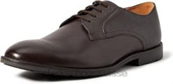 mocassin vanek walk pour homme en cuir marron foncé clarks Hommes N6R8B2286 Clarks cuir marron foncé
