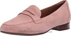 mocassins clarks en daim rose pour femmes un blush go pen ny femmes N6R8B2704 Clarks daim rose