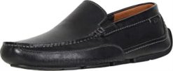 mocassins style conduite ashmont step pour hommes clarks cuir foulonné noir Hommes N6R8B2191 Clarks cuir foulonné noir