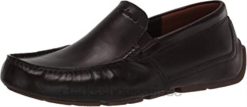 mocassins style pladriving Markman pour hommes en cuir marron foncé Clarks Hommes N6R8B2830 Clarks cuir marron foncé