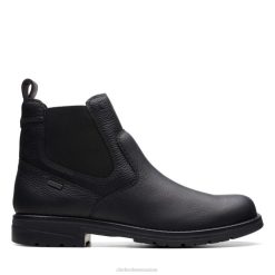 Morris Up noir dégringolé Clarks noir dégringolé Hommes N6R8B6615 Clarks noir dégringolé