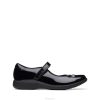 noir pat clarks etch brume plus âgé enfants N6R8B3779 Clarks tache noire