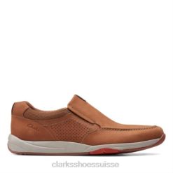 nubuck beige langton step clarks Hommes N6R8B4388 Clarks nubuck beige